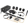 LuxuryFantasy Kit d'accessoires SM avec sacoche 7 Pièces Noir